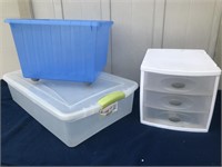 Storage Drawers and Box