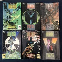 6 Count 1992 DC Dark Knight Comics
