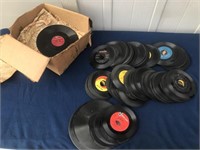 Large Lot of Vinyl Records