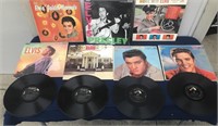 Lot of Elvis Presley Vinyl Records