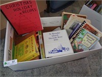 Box of Cookbooks, Decorah,  Sumner & Other
