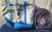 North Face Backpack and New Insulated Bag