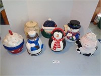 Snowman, Cupcake, Oreo & More Cookie Jars