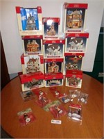 LeMax Christmas Village Pieces in Box
