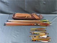 Lot of Arrows with Bag