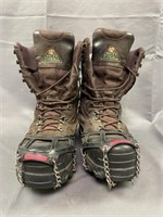 Rocky Men's Size 11 Boots w/Crampons