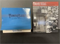 Hotel Texas Town Club Menu & sealed book