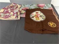 Vintage Apron, Vintage Japanese Girl Scout Scarf,