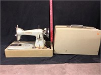 Vintage Portable Precision Sewing Machine with
