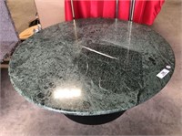 Round Marble-Top Coffee Table 36 X 16