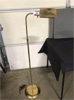 Brass Floor Lamp 51" Tall