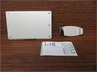 SIGNATURE COLLECTION MONEY CLIP & CARD HOLDER