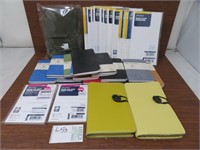 BOX ASSORTED NOTE BOOKS & NOTE PADS