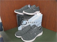 2 PAIR MEMORY FOAM SPORT SHOE SIZE 12 MEN'S