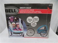 BELL SMOOTH SAILER 2 CHILD BICYCLE TRAILER