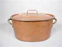 Copper Roaster/Boiler with Lid