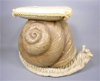 Plastic Snail Garden Seat