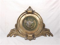Large Brass Architectural Medallion
