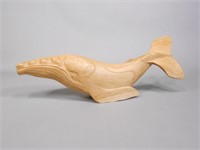 Carved Wood Whale