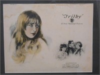 Framed Trilby Movie Lobby Card