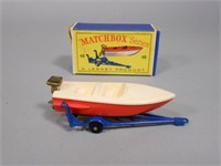 No. 48 Lesney Matchbox Trailer w/ Sports Boat