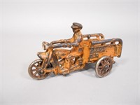 1930s Hubley Crash Car Cast Iron Toy Vehicle