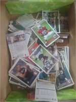 science box of football trading cards