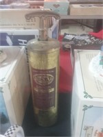 Quikaid brass fire extinguisher