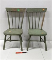 2 Child's/Doll Chairs