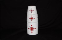 NEW – Ukrainian Stackable Porcelain Salt, Pepper