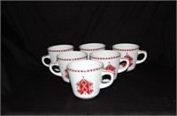 NEW – Ukrainian Porcelain Mugs (Set of 6)