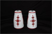 NEW - Ukrainian Porcelain Salt & Pepper