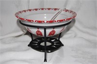 NEW - Ukrainian Porcelain Butter/Gravy Bowl