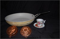 The Rock Frying Pan, 2 Copper Molds & a