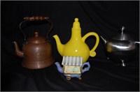 Vintage Teapot Collection - Brass Teapot,