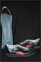 Pair of Curling Shoes (Size 11 1/2") & Shoe Bag