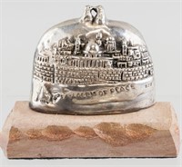 Sterling Silver Carved Jerusalem 925