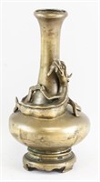 Japanese Bronze Dragon Vase