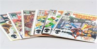 Lot of Six The Marvel Saga Comic Books