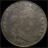 1802 Drapped Bust Dollar NICELY CIRCULATED