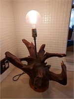 Driftwood Lamp Mid Century Modern