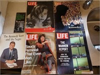 Set of Vintage LIFE Magazines