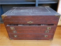 Antique English Campion Style Silver Chest