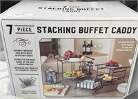 7 Piece Stacking Buffet Caddy with Box