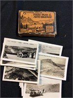 Vintage 15 miniature view of pikes peak an auto