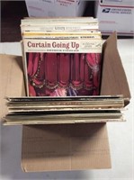 Whole box of record albums