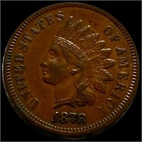 1878 Indian Head Penny CLOSELY UNCIRCULATED