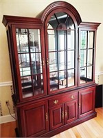 Gorgeous Pennsylvania House Lighted China Cabinet