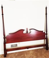 4 Poster Bed w/ Rails