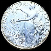 1915-S Pan-Pac Half Dollar UNCIRCULATED